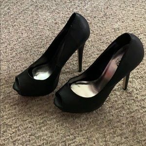 Black heels